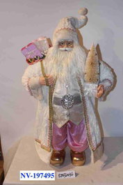 DKD Home Decor Figura Poliéster PVC Rosa y Gris 45x34x83 cm
