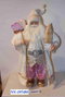 DKD Home Decor Figura Poliéster PVC Rosa y Gris 45x34x83 cm