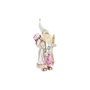 DKD Home Decor Figura Poliéster PVC Rosa y Gris 45x34x83 cm