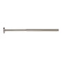 DKD Home Decor Toallero de Acero Extensible a 50 cm Plateado