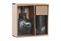 DKD Home Decor Baño Chic Negro Set de 2 Piezas 6 x 17 x 11 cm