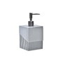 DKD Home Decor Dosificador Gris Plateado 8.5 x 17.3 x 8.5 cm