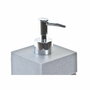 DKD Home Decor Dosificador Gris Plateado 8.5 x 17.3 x 8.5 cm
