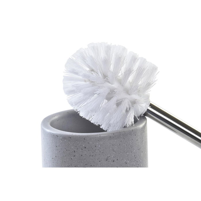 DKD Home Decor Escobillero Dolomite Plateado Surtido de 2 Unidades, Gris y Rosa Palo DKD Home Decor Escobillero Dolomite Plateado Surtido de 2 Unidades, Gris y Rosa Palo