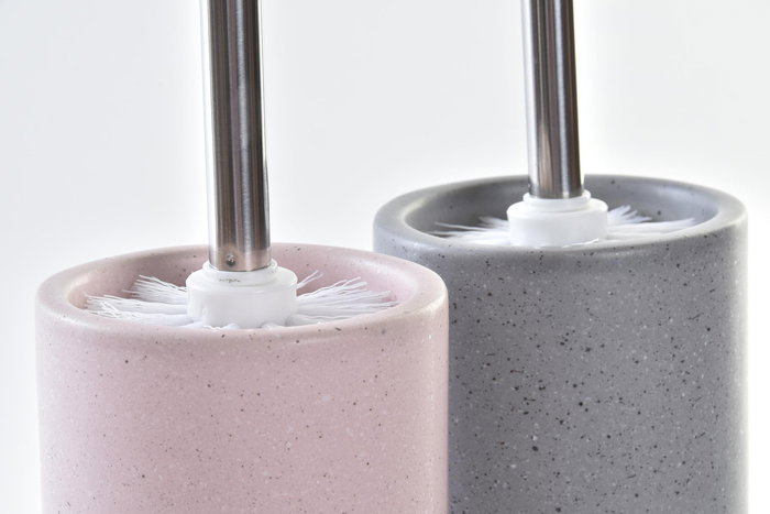 DKD Home Decor Escobillero Gris Rosa Palo Dolomita 9.8 x 39 x 9.8 cm (2 Unidades) DKD Home Decor Escobillero Gris Rosa Palo Dolomita 9.8 x 39 x 9.8 cm (2 Unidades)