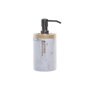DKD Home Decor Dosificador de Resina y Caucho Mármol Blanco