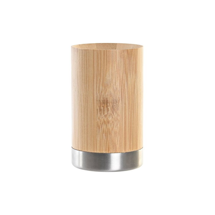 DKD Home Decor Vaso de Bambú y PP Natural 7x7x11 cm DKD Home Decor Vaso de Bambú y PP Natural 7x7x11 cm