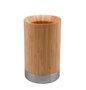 DKD Home Decor Vaso de Bambú y PP Natural 7x7x11 cm