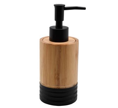 DKD Home Decor Escobillero Basicos Negro Natural 10 x 36.8 x 10 cm