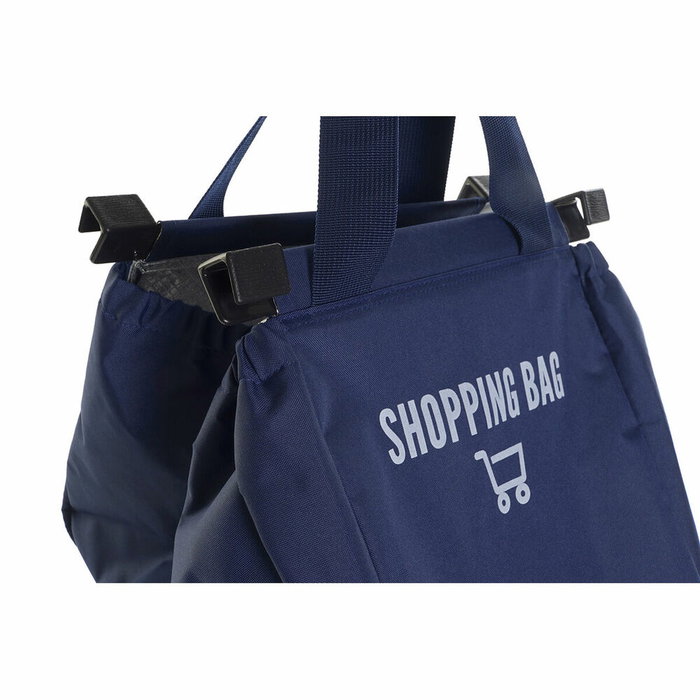 DKD Home Decor Surtido de 2 Bolsas de PVC y Aluminio con Dos Asas