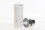 DKD Home Decor Dosificador Moderno Blanco Simil Mármol 6.5 x 6.5 x 21.5 cm