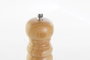 Salero-Pimentero DKD Home Decor 5 x 5 x 21 cm Natural Madera de caucho Acero Inoxidable
