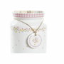DKD Home Decor Set de 5 Utensilios Vichy Sweet Rosa y Blanco