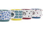 DKD Home Decor Africa Gres Tazas Cafe Turquesa Azul 10 x 21 x 11 cm Set de 4