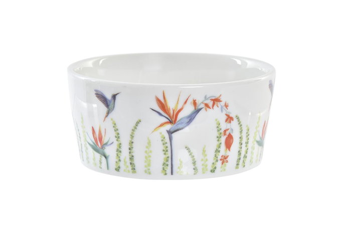 Aperitivo Tropical DKD Home Decor Multicolor Natural 19.7 x 1 x 19.7 cm Set de 5
