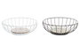 DKD Home Decor Frutero Metal MDF Tropic Garden Surtido de 2 Unidades Multicolor