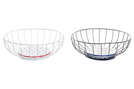 DKD Home Decor Frutero Mediterraneo Costa Pez Multicolor Metal MDF 28 x 10 x 28 cm (2 Unidades)