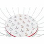 DKD Home Decor Set de Fruteros Costa Peces Multicolor