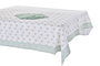 DKD Home Decor Set de 5 Manteles Vichy Sweet Verde en Algodón