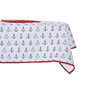 DKD Home Decor Set de 5 Manteles Costa Peces de Algodón, Surtido de 2