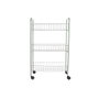 DKD Home Decor Frutero de Metal con 3 Cestas Verde Menta