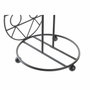 DKD Home Decor Portarrollos Metálico Geométrico Negro