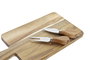 Tabla Cortar Cottage DKD Home Decor Natural 16 x 3.2 x 34 cm Set de 3