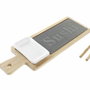 DKD Home Decor Sushi Set 6 Bambú Pizarra 28x9x2 Natural