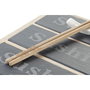 DKD Home Decor Sushi Set 7 Bambú y Pizarra Natural