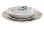 DKD Home Decor Vajilla Urban Multicolor 18 Piezas Porcelana Flores