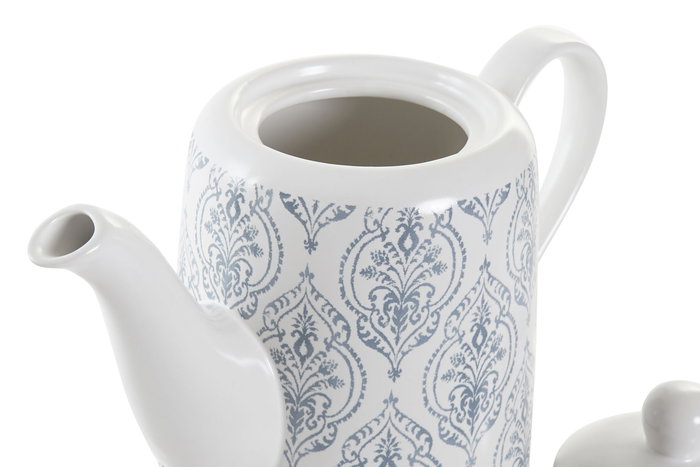 DKD Home Decor Tetera Estilo Arabe Azul Marron 12.5 x 16.5 x 24 cm DKD Home Decor Tetera Estilo Arabe Azul Marron 12.5 x 16.5 x 24 cm