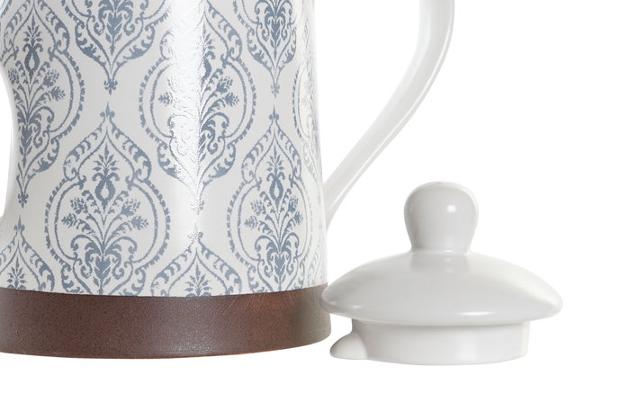 DKD Home Decor Tetera Estilo Arabe Azul Marron 12.5 x 16.5 x 24 cm DKD Home Decor Tetera Estilo Arabe Azul Marron 12.5 x 16.5 x 24 cm