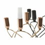DKD Home Decor Candelabros de Metal Colección BALANCE Surtido de 2