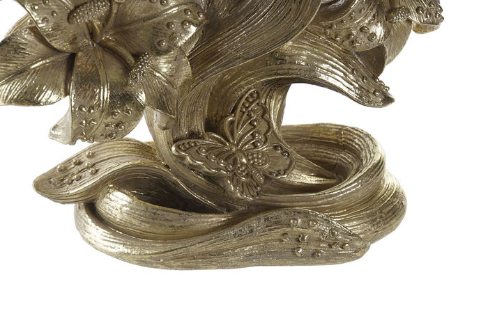 DKD Home Decor Portavela Glam Dorado 12 x 23 x 26 cm