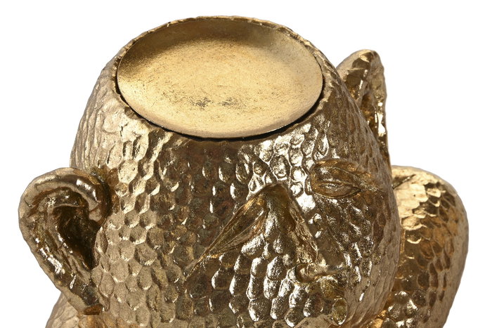 DKD Home Decor Portavelas Resina Dorado 15 x 12 x 21 cm Moderno DKD Home Decor Portavelas Resina Dorado 15 x 12 x 21 cm Moderno