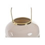 DKD Home Decor Portavelas de Aluminio Lacado DELHI CHIC, Surtido de 2 Colores (Rosa y Azul)
