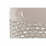 DKD Home Decor Portavelas de Aluminio Lacado DELHI CHIC, Surtido de 2 Colores (Rosa y Azul)