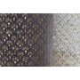 DKD Home Decor Portavela de Aluminio Lacado Beige y Malva Surtido de 2