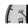 DKD Home Decor Reloj de Pared de Metal Negro 60x60 cm AM/PM