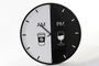DKD Home Decor Reloj de Pared Moderno Negro Blanco 4 x 60 x 60 cm