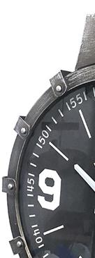 DKD Home Decor Reloj de Pared de Hierro Mapamundi Pack de 2 unidades