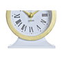 DKD Home Decor Reloj de Sobremesa de Hierro y Cristal, Surtido de 2 Unidades