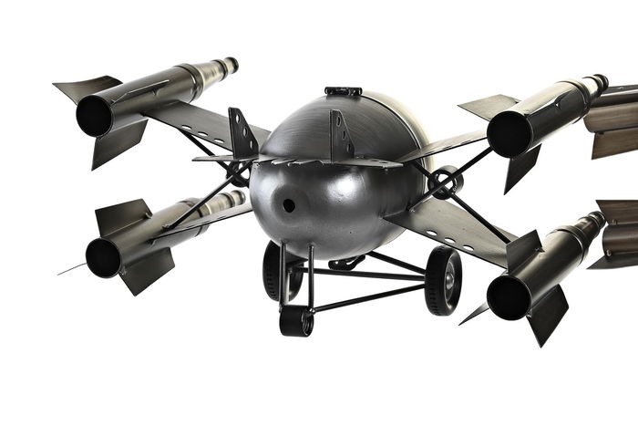 DKD Home Decor Reloj Sobremesa Loft Nave Dorado Plateado Hierro 2 Unidades 28 x 19.5 x 38.5 cm DKD Home Decor Reloj Sobremesa Loft Nave Dorado Plateado Hierro 2 Unidades 28 x 19.5 x 38.5 cm