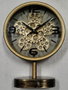 DKD Home Decor Reloj de Sobremesa Dorado en Hierro y Cristal