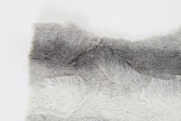 DKD Home Decor Alfombra Animal Print Textil Colonial Gris Claro Blanco Poliester 90 x 60 cm