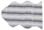 DKD Home Decor Alfombra de Acrílico Salvaje 60x90x2 cm Gris Claro y Blanco