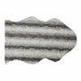 DKD Home Decor Alfombra de Acrílico Salvaje 60x90x2 cm Gris Claro y Blanco