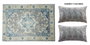 DKD Home Decor Alfombra Algodón Pasley 160x230x0,4 715 GSM (Pack de 2) de la colección SANS