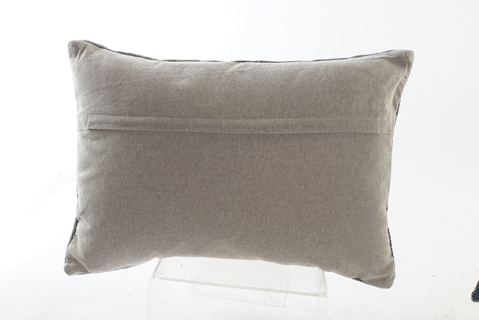 DKD Home Decor Cojin Arabe Josta Bordado Geométrico Azul Naranja 10 x 35 x 50 cm (2 Unidades)