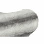 DKD Home Decor Alfombra de Poliéster Gris 160x150x2 cm